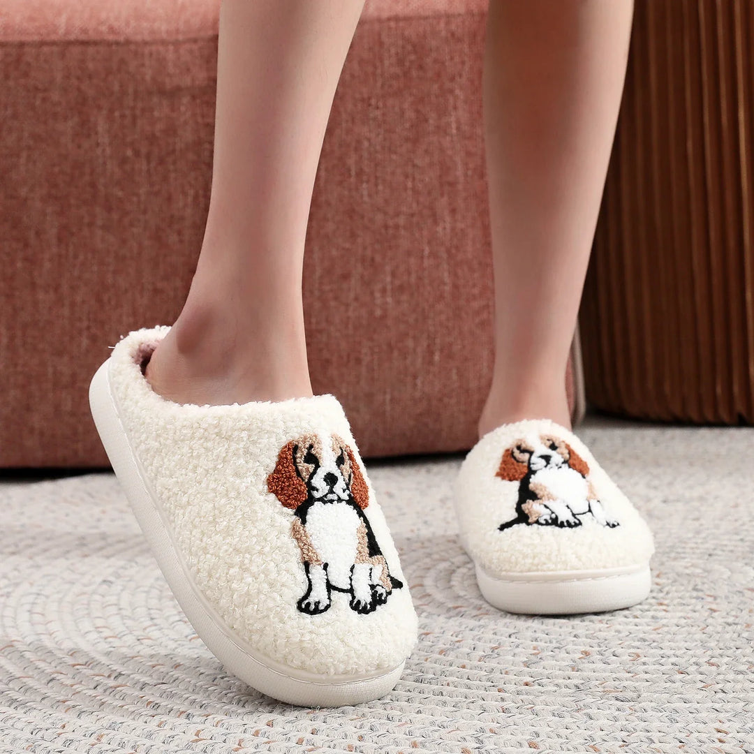 Beagle Cozy Slippers