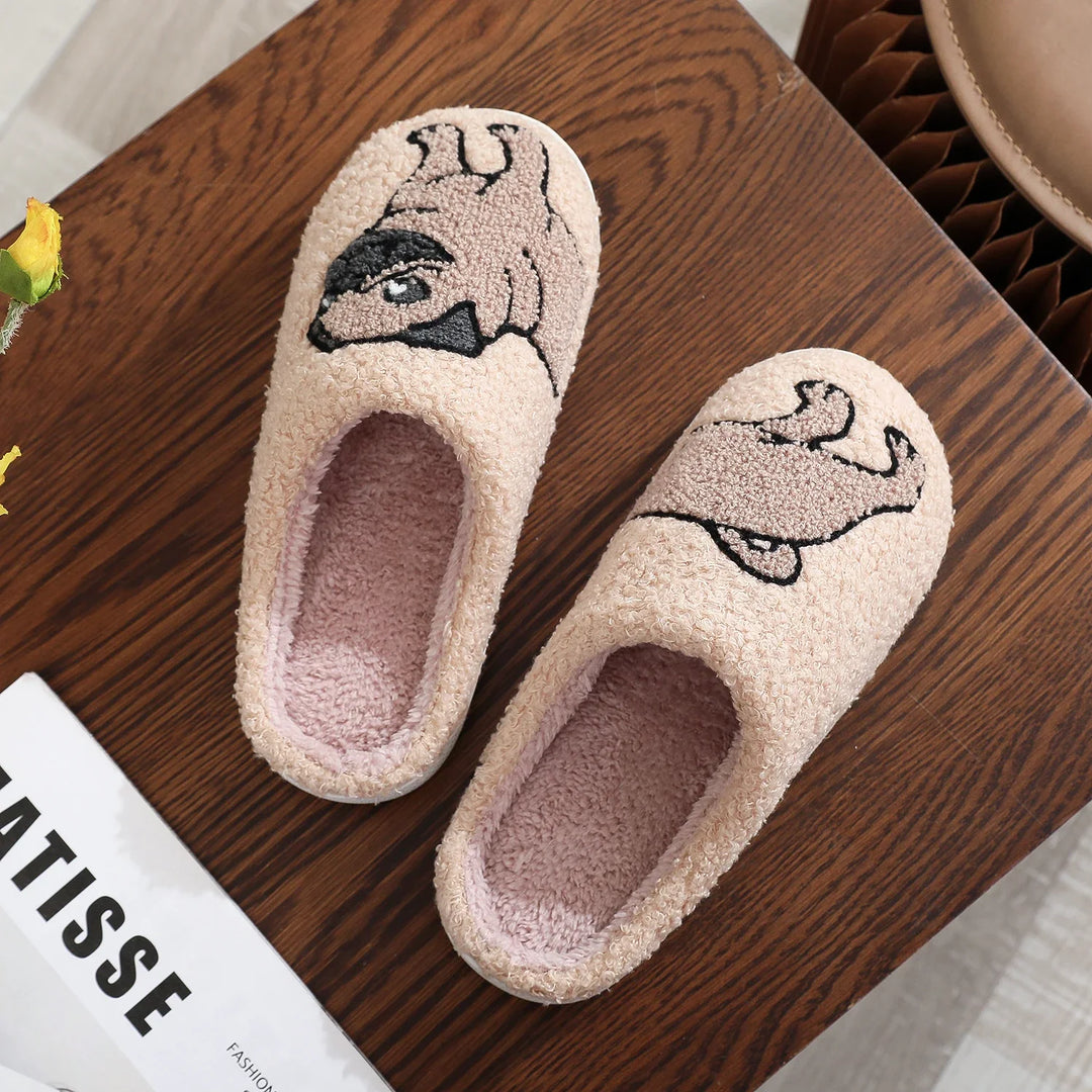 Bulldog Cozy Slippers