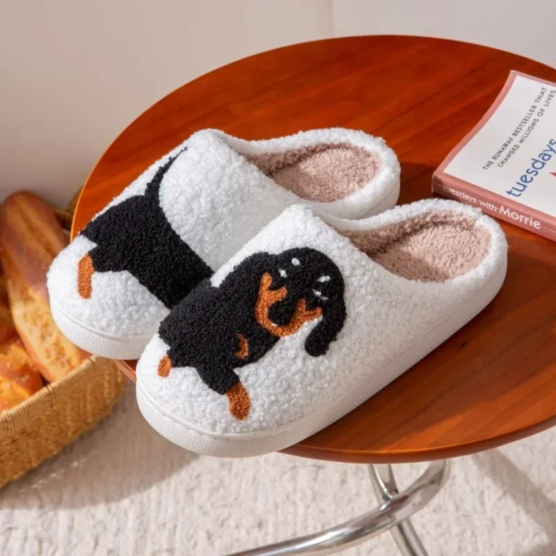 Dachshund Cozy Slippers