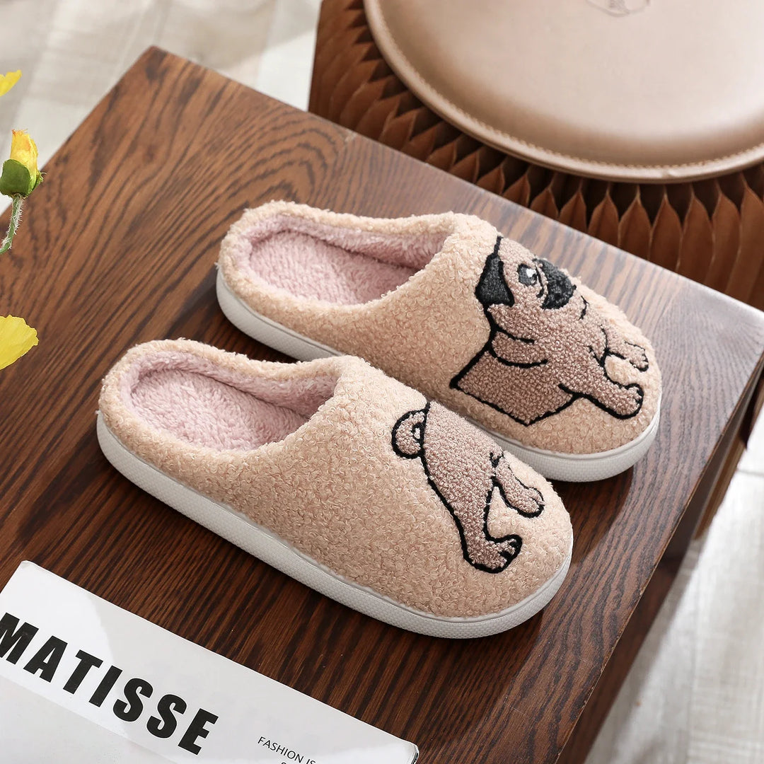 Bulldog Cozy Slippers