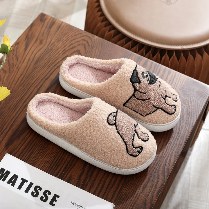 Bulldog Cozy Slippers