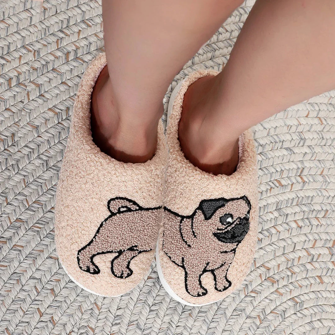 Bulldog Cozy Slippers