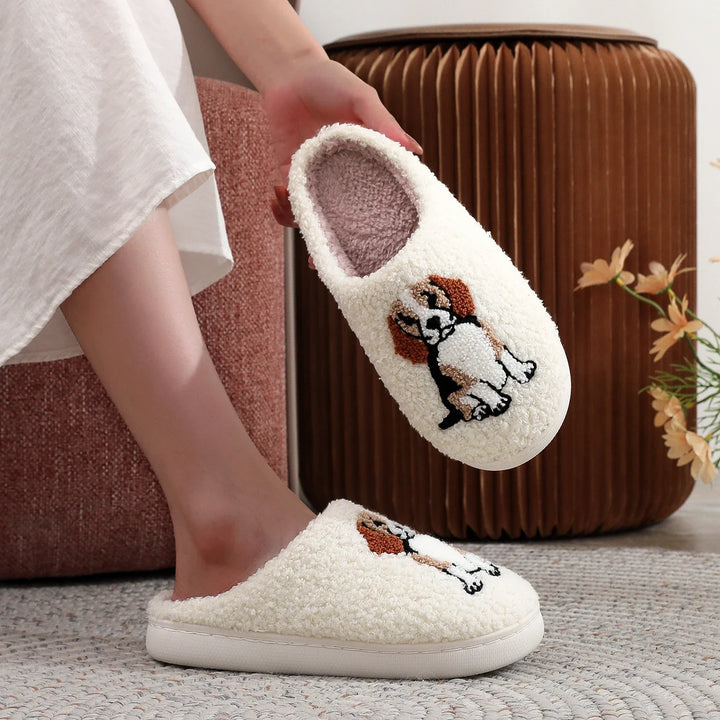 Beagle Cozy Slippers