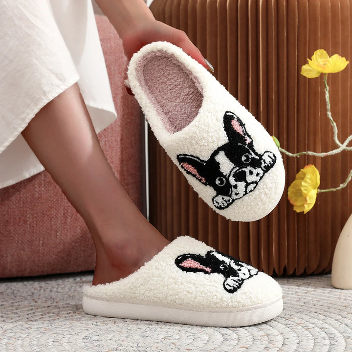 French Bulldog Cozy Slippers