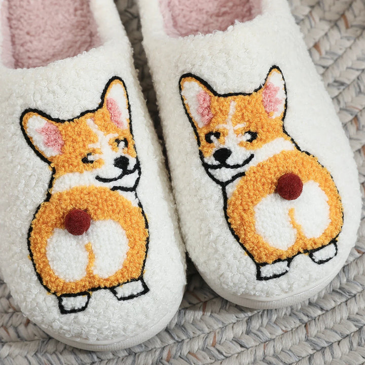 Corgi Cozy Slippers