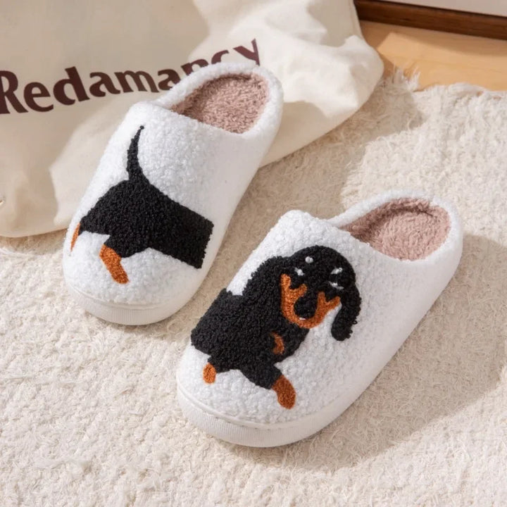 Dachshund Cozy Slippers