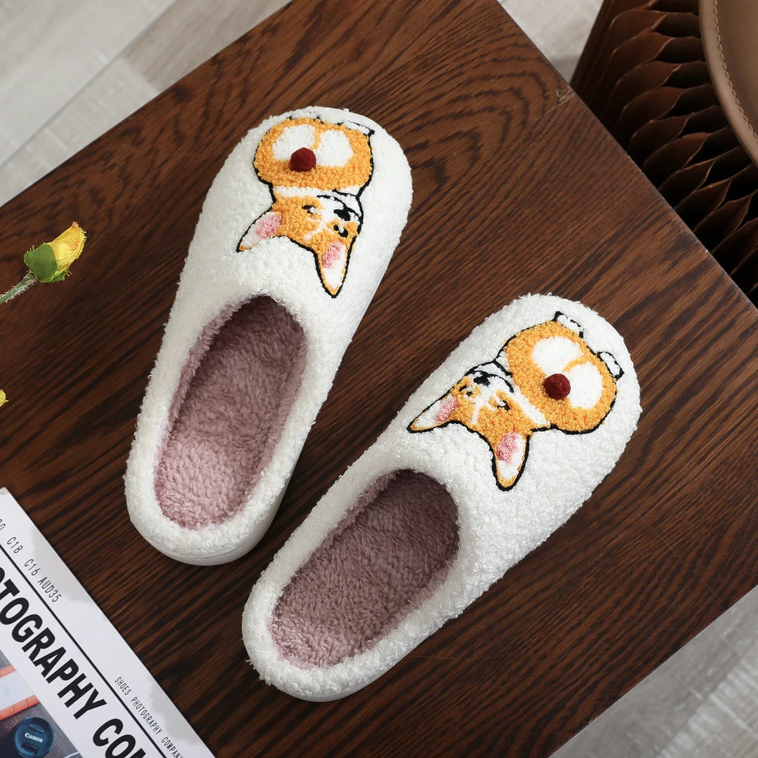 Corgi Cozy Slippers