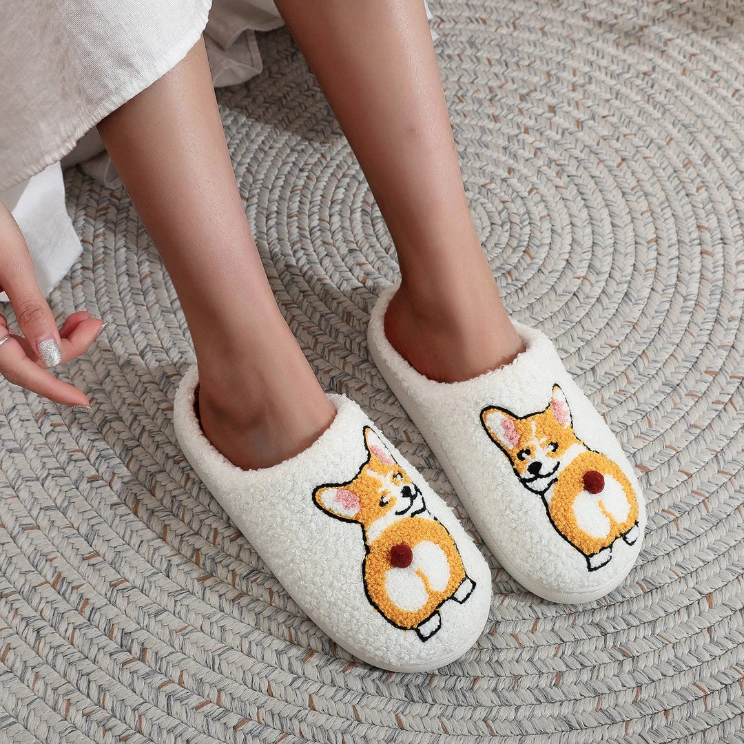 Corgi Cozy Slippers