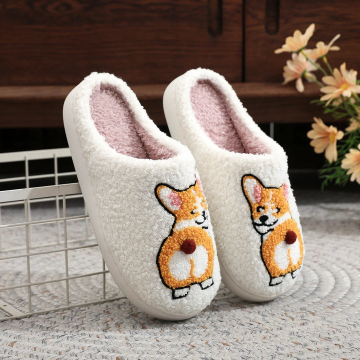 Corgi Cozy Slippers