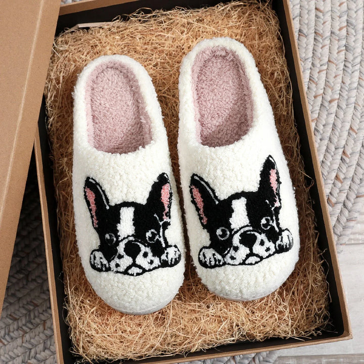 French Bulldog Cozy Slippers