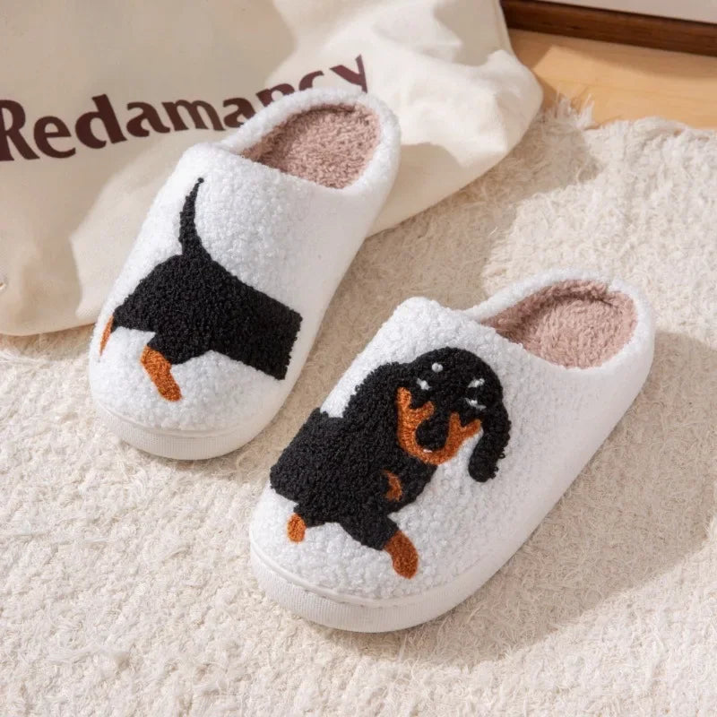 Dachshund Cozy Slippers