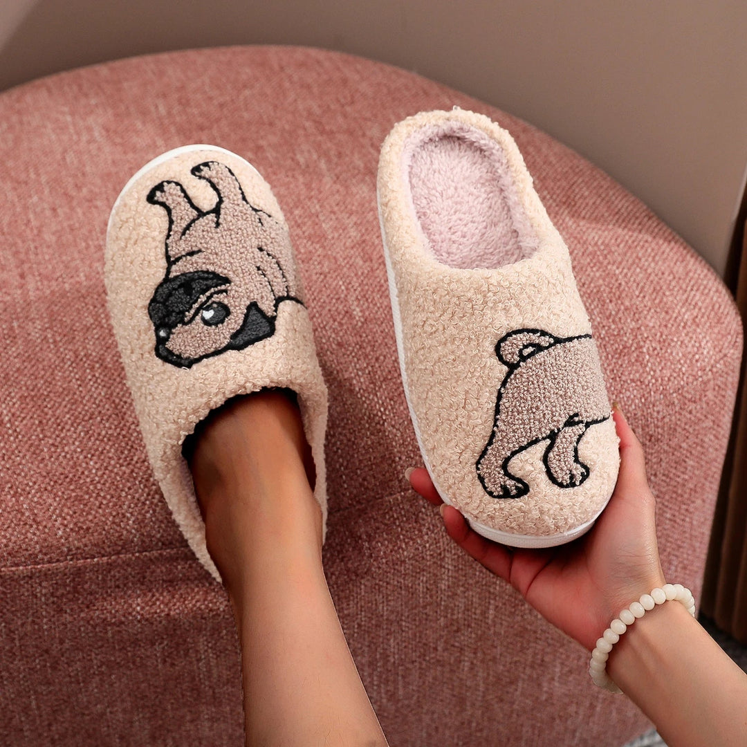 Bulldog Cozy Slippers