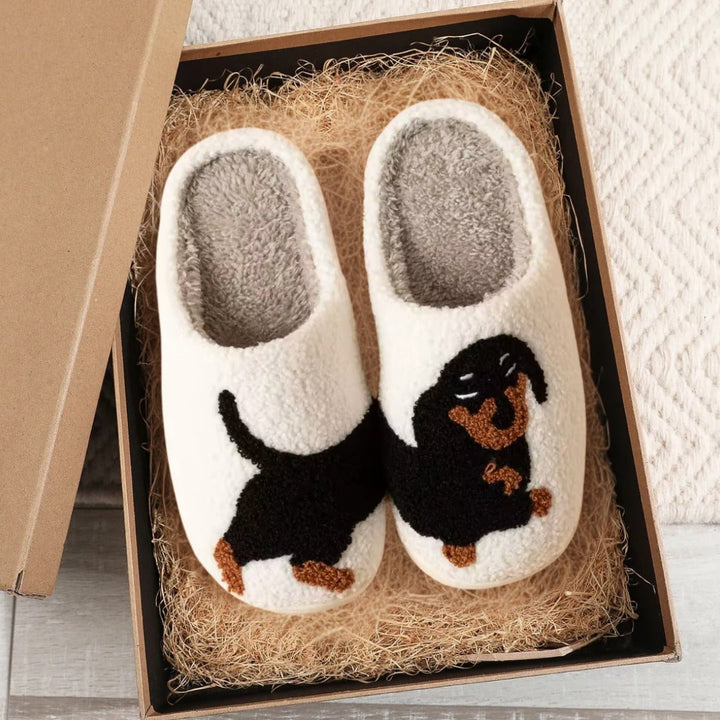 Dachshund Cozy Slippers